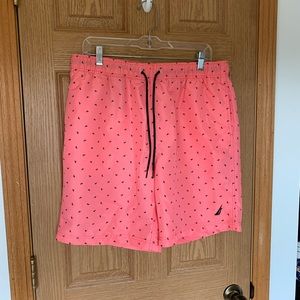 Nautica Quick Dry Dolphin Print Swim Suit/Trunks
